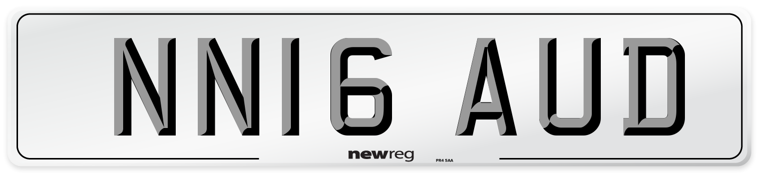 NN16 AUD Number Plate from New Reg